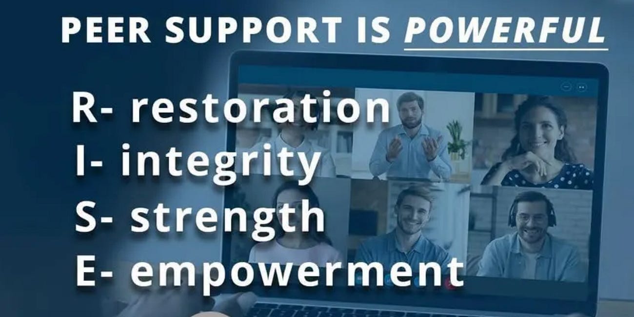 Free Weekly Virtual R.I.S.E. Recovery Support Group Offers Peer Connection and Encouragement