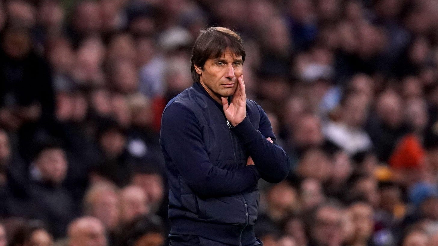 Tottenham: The Premier League table since Spurs hired Antonio Conte