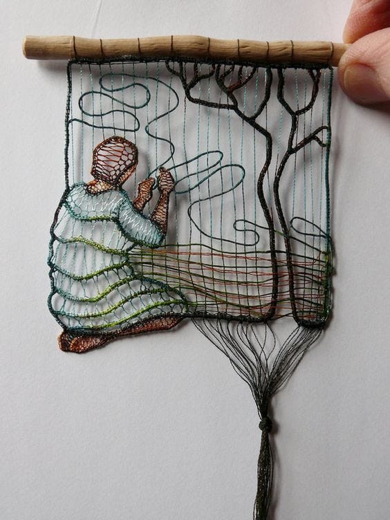 Agnes Herczeg Lace Art | creativeartworksblog