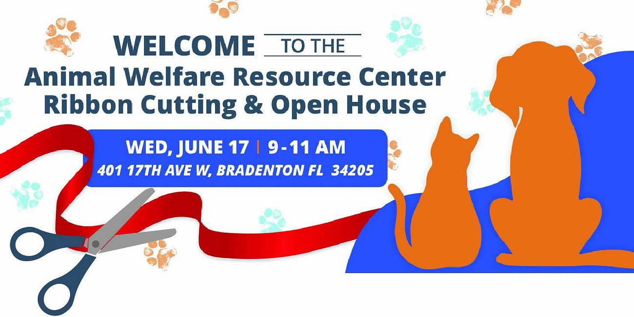 Manatee County to Open Animal Welfare Resource Center with Ribbon Cutting and Community Open House