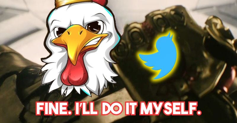Sorry Rooster Sorry, haters: The Rooster is bigger than the Everything App