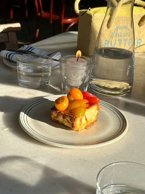 a little taste of srishti's menu at rhodora