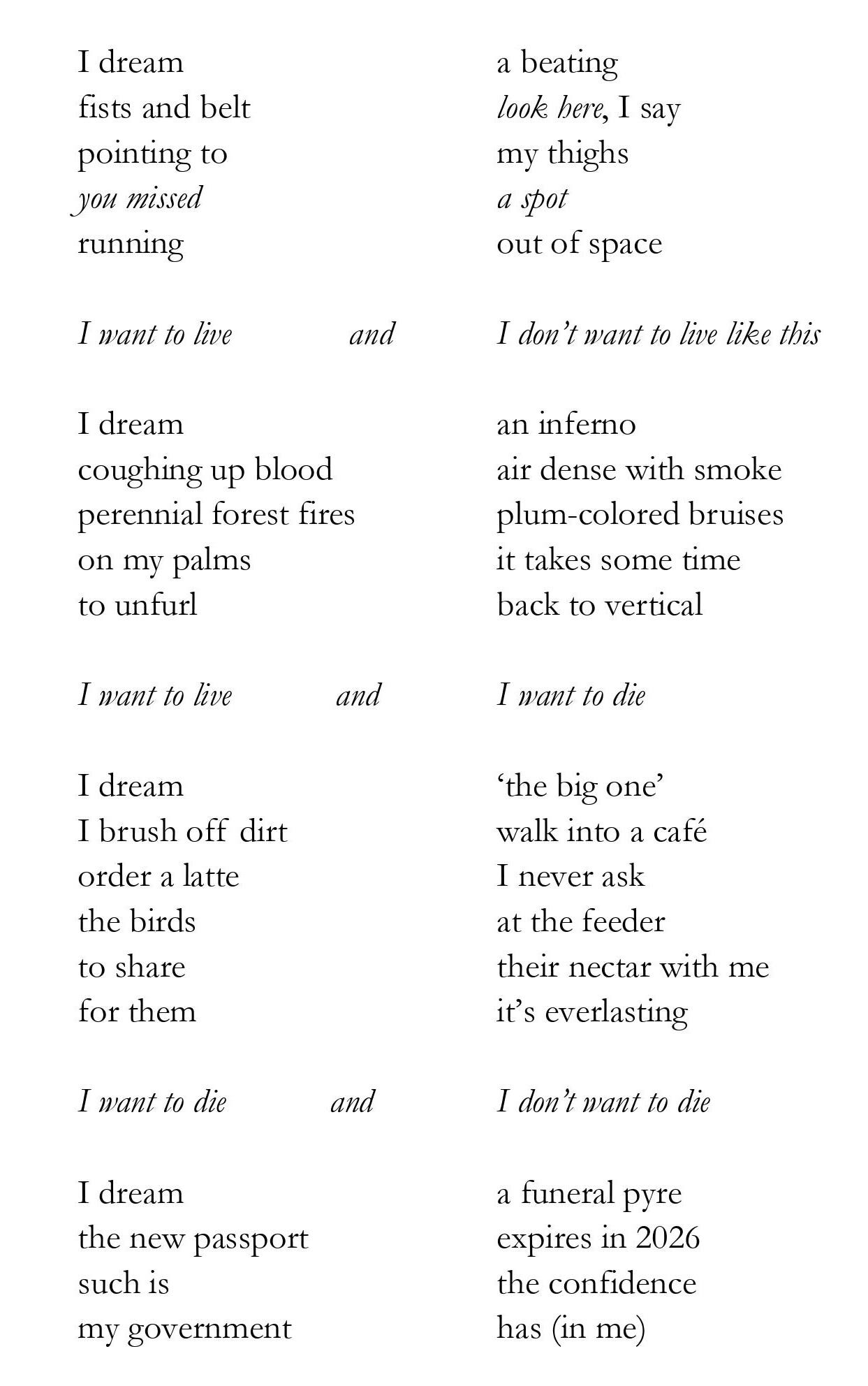 Today’s poem has been uploaded as an image to preserve the text.