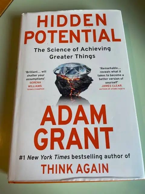 Book review: Hidden Potential, Adam Grant - Performance in Mind Book review: Hidden Potential, Adam Grant - Performance in Mind