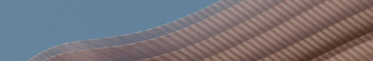 rolling brown waves on blue background