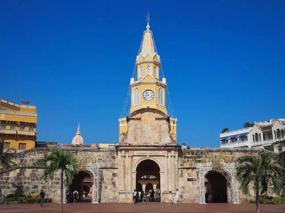 Clock Tower Monument, Cartagena Clock Tower Monument, Cartagena