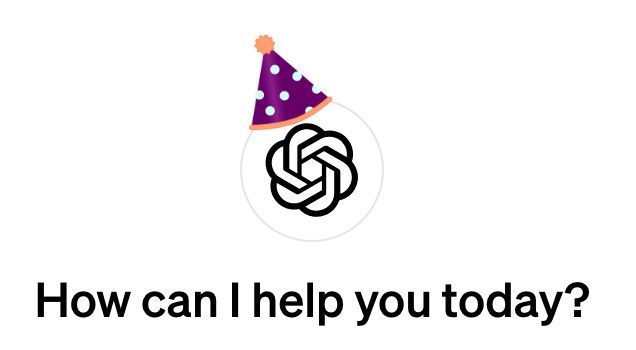 happy first birthday, ChatGPT! happy first birthday, ChatGPT!