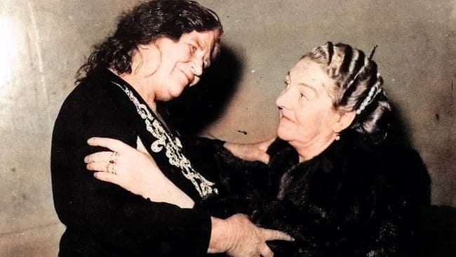 TILLY AND KATE in 1948_color