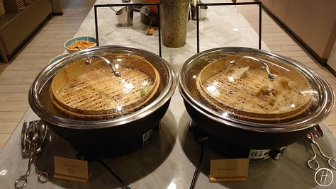Breakfast selection at Courtyard by Marriott