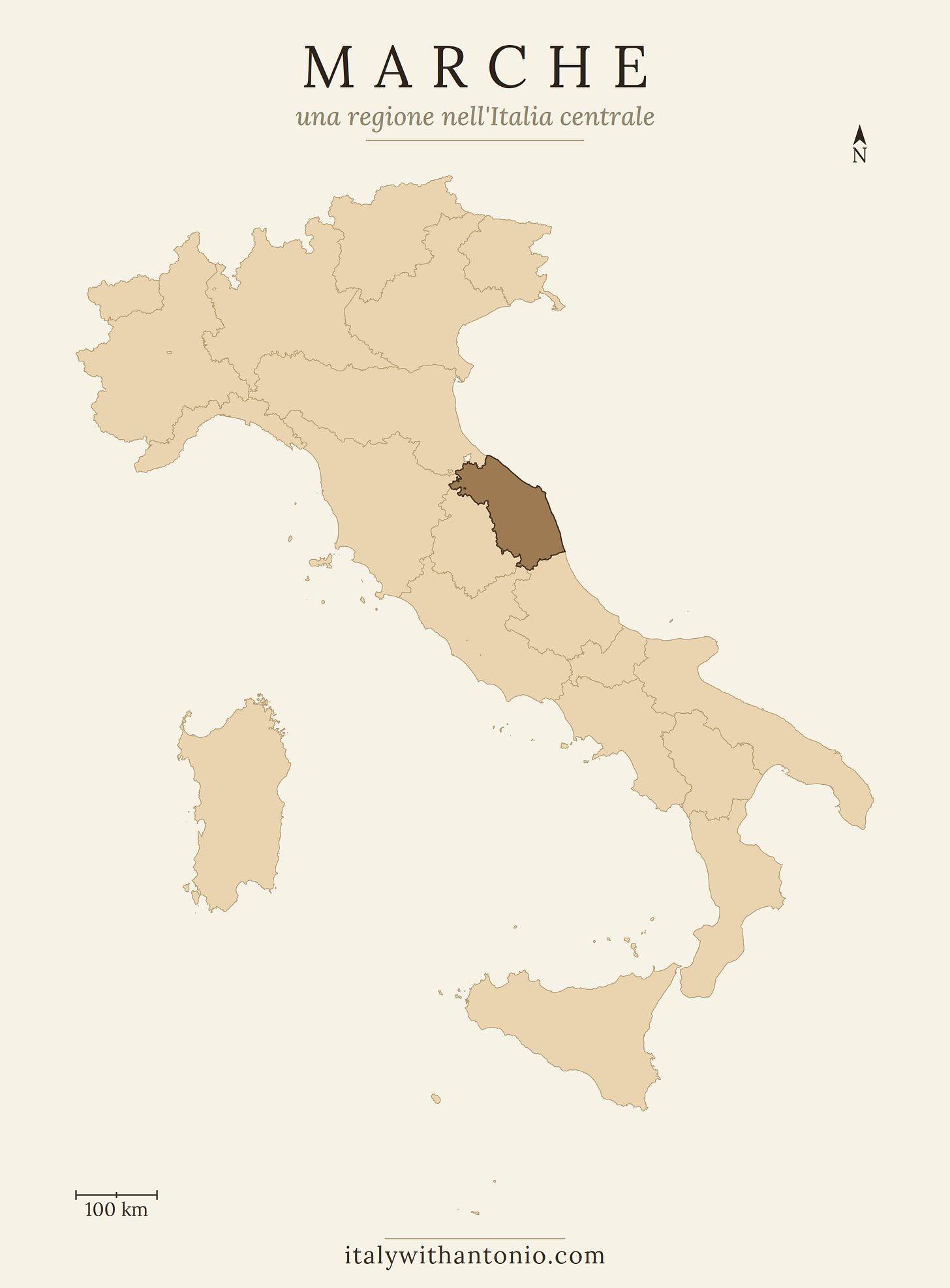 Marche in Italy