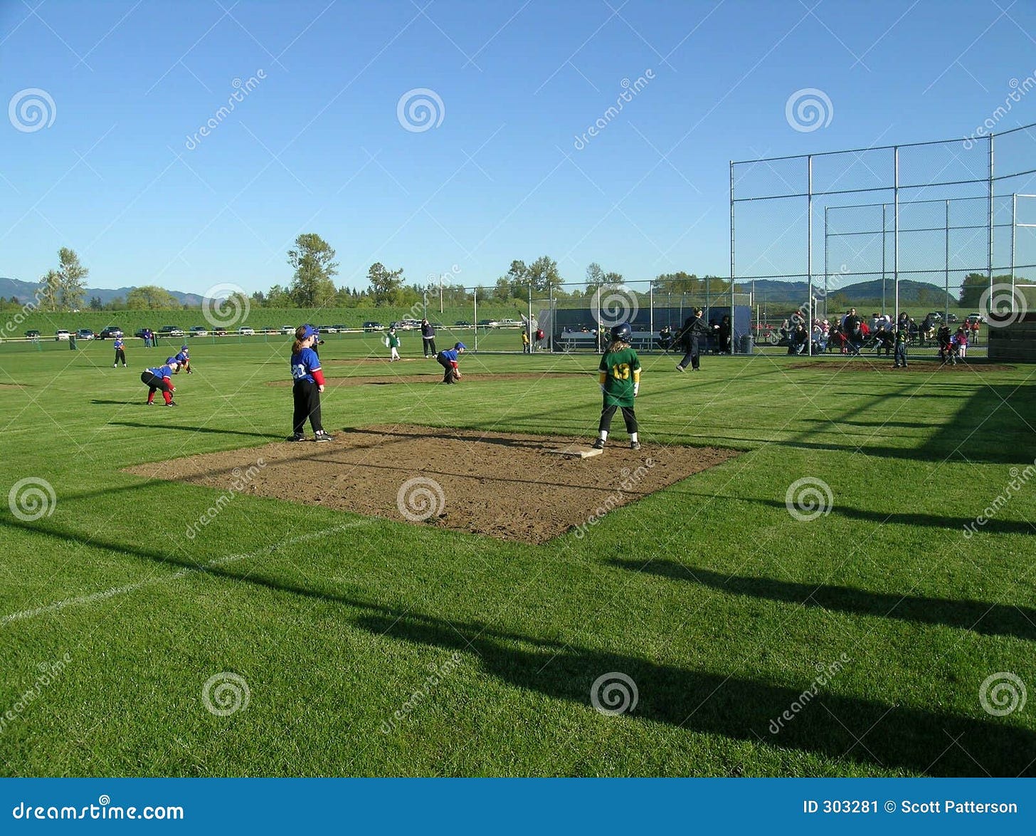 Kids Playing Baseball stock image. Image of kids, play - 303281