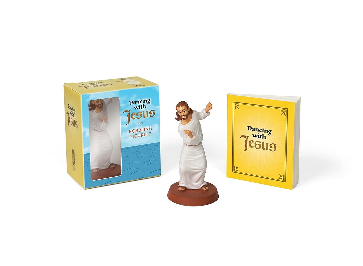 A figuring of Jesus dancing