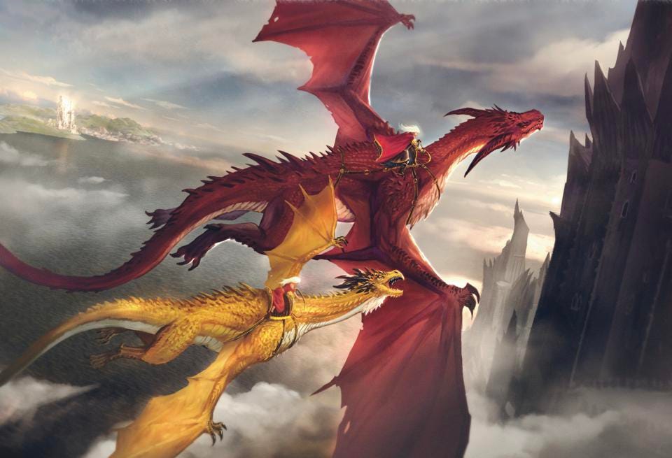 Daemon and Rhaenyra aloft_Nutchapol Thitinunthakorn