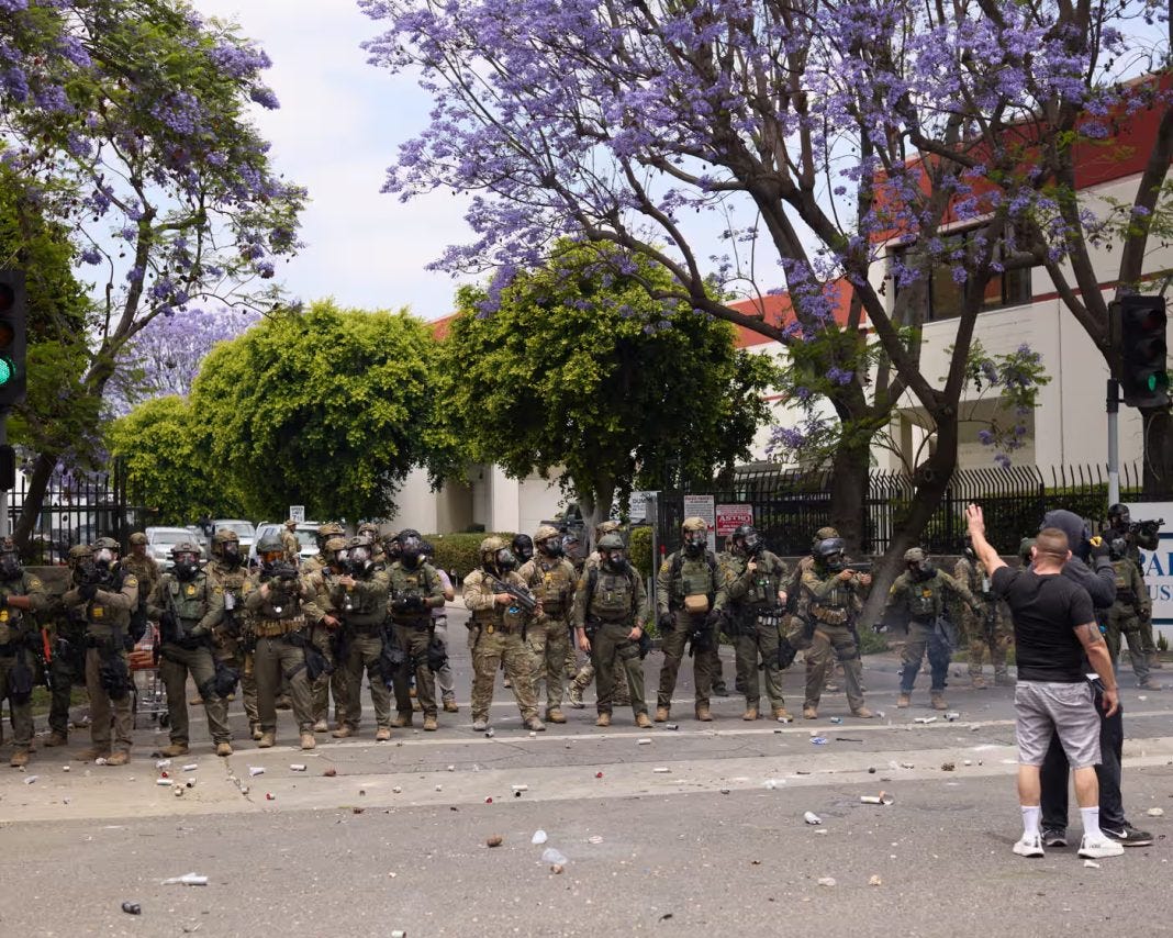 Warzone Los Angeles: National Guard Storms City to Support ICE as