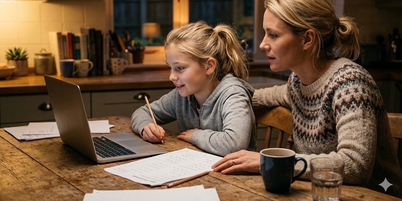 The parent who can’t afford a tutor.
