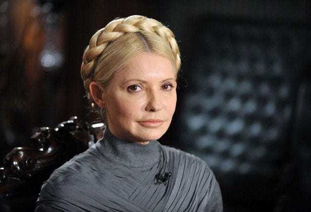 Yulia Tymoshenko: the leader looking beyond a revolution | The Independent  | The Independent