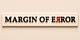 Margin of Error