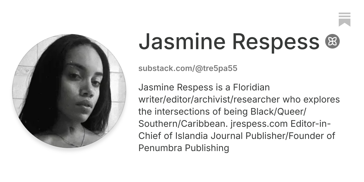 Jasmine Respess | Substack