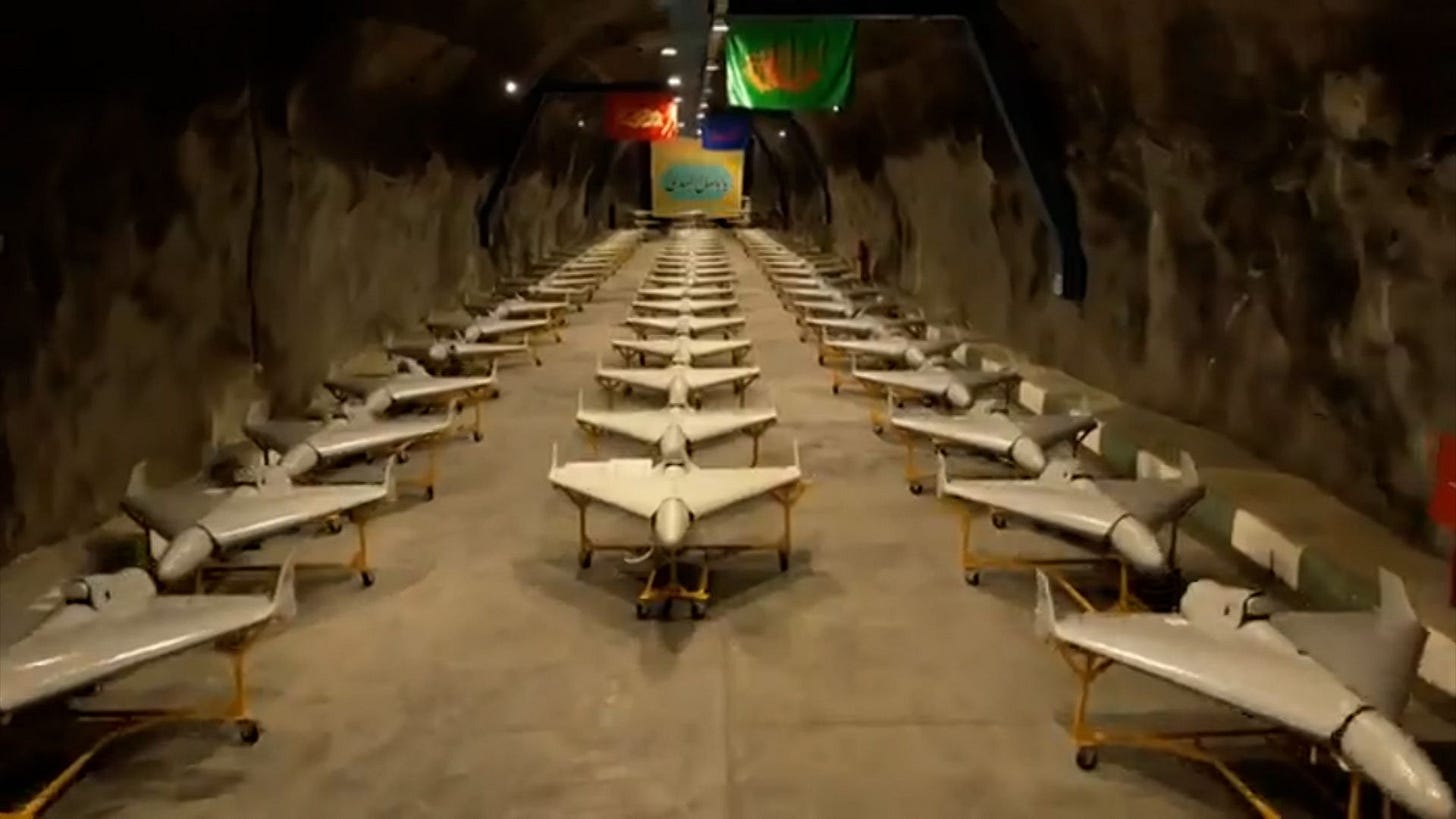 Iran-designed drones that are being used against itself