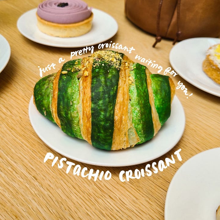 Copain Bakery Pistachio Croissant