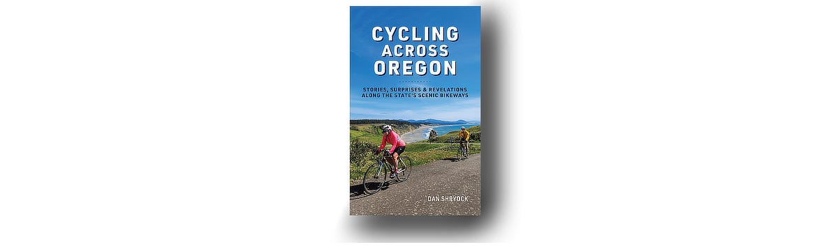 "Cycling Across Oregon" book cover