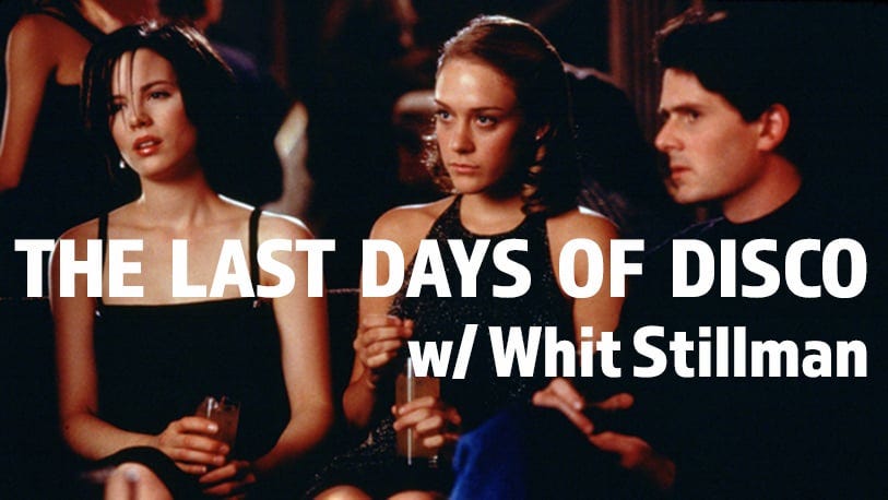 Whit Stillman discusses his film, The Last Days of Disco [podcast] :  r/criterion
