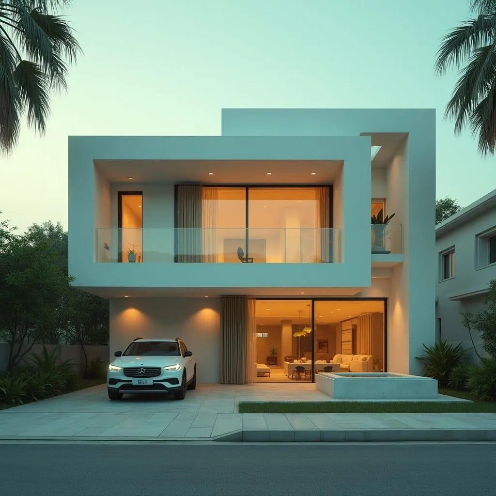 Floating Tropical Frame