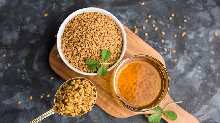 okra fenugreek remove water microplastics