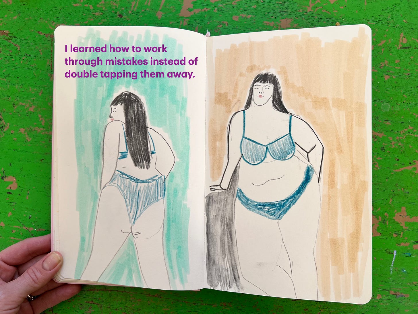 sketchbook art by Beth Spencer sketchbook art by Beth Spencer