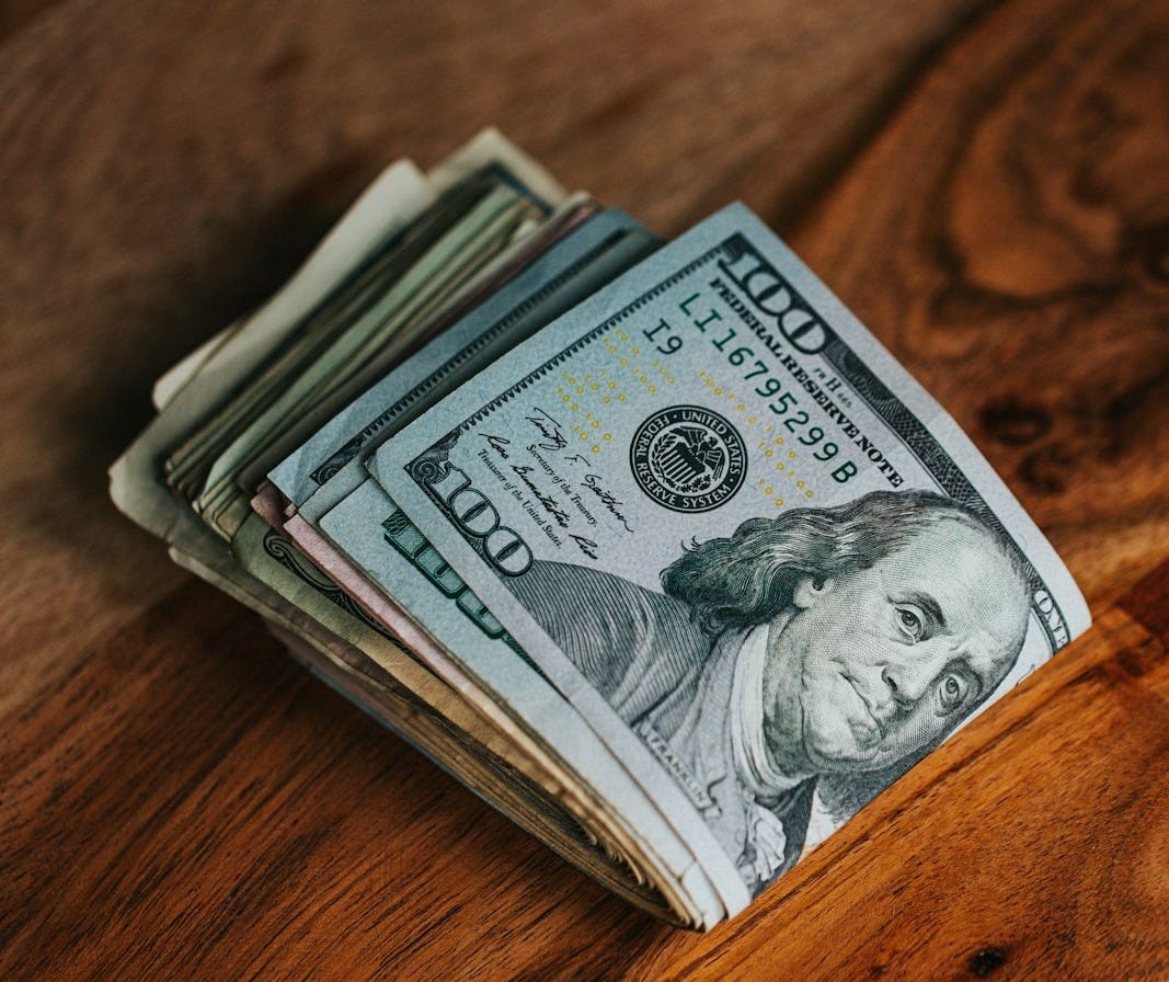 100 us dollar bill