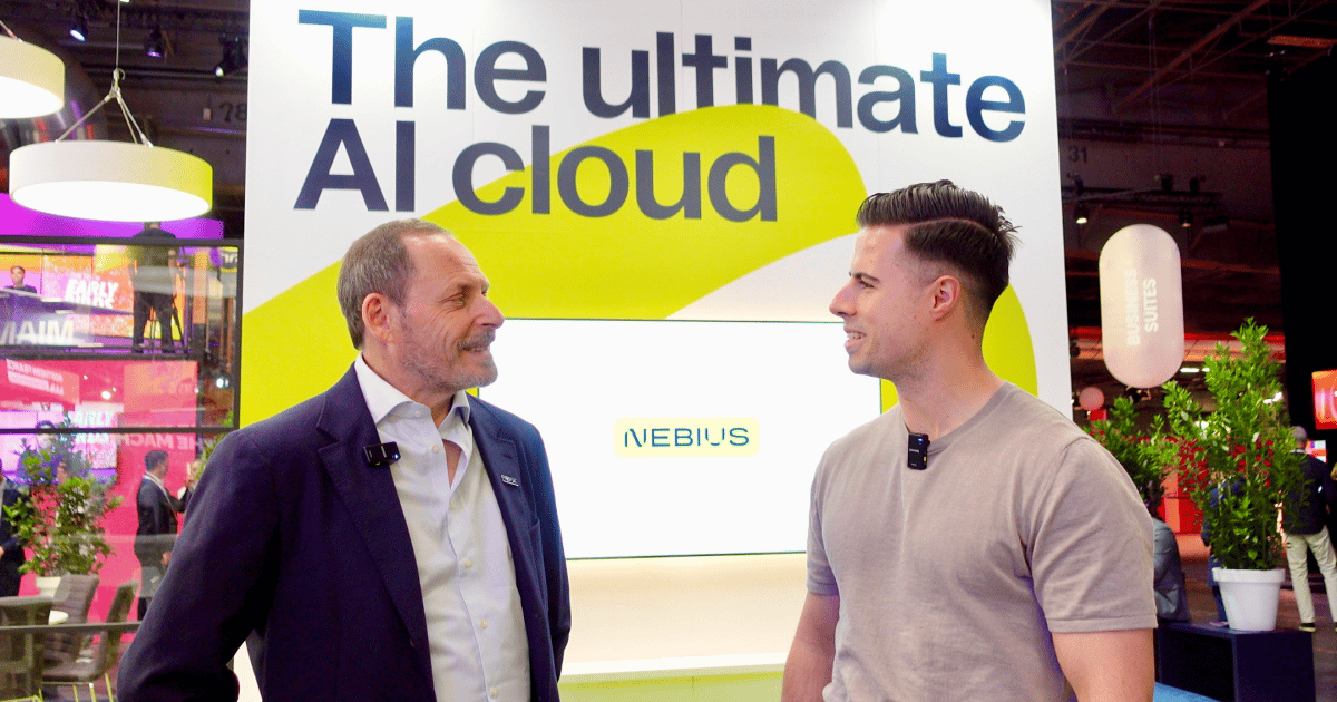 Arkady Volozh Nebius CEO and Alex Banks at NVIDIA GTC and VivaTech Paris talking about European AI