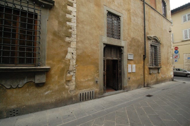Photo of historic palazzo in Prato