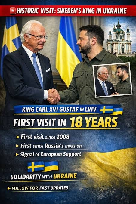 Zelensky seems to spit toward the feet of Sweden's King Carl XVI Gustaf after the king declined to shake his hand Carl XVI Gustaf looked on in evident disbelief The public is