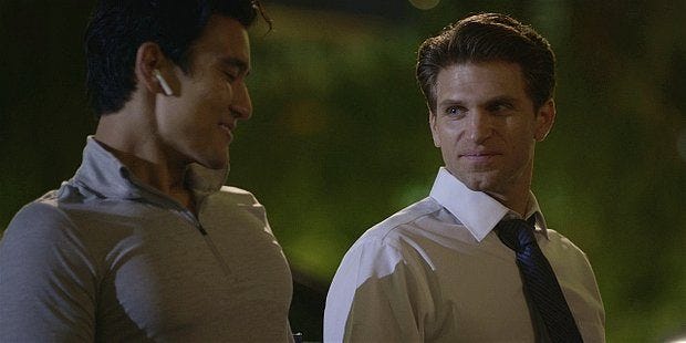 Walker Liam letting Bret know he loves him. Walker Liam letting Bret know he loves him.