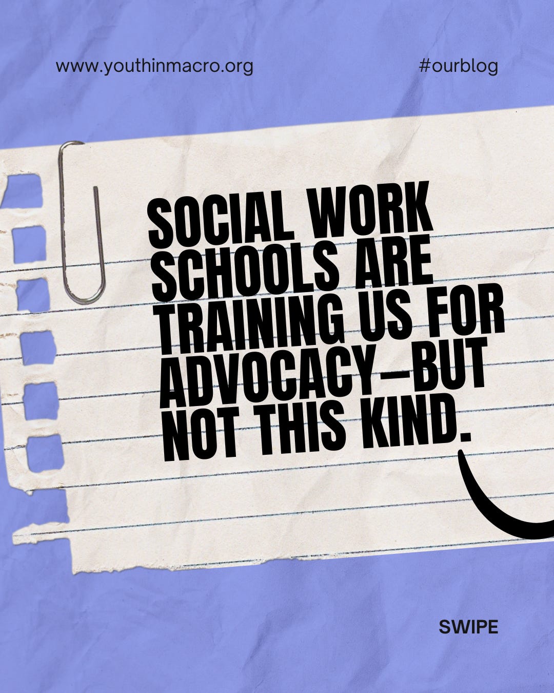 Social Work Education Prepares for Advocacy, but Overlooks Policy Engagement.