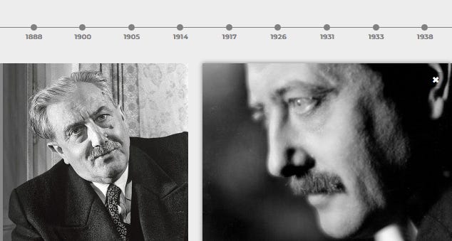 Portraits de l'écrivain français Goerges Bernanos, site hommage à l'écrivain