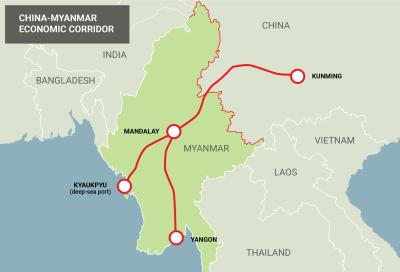 Map of Myanmar