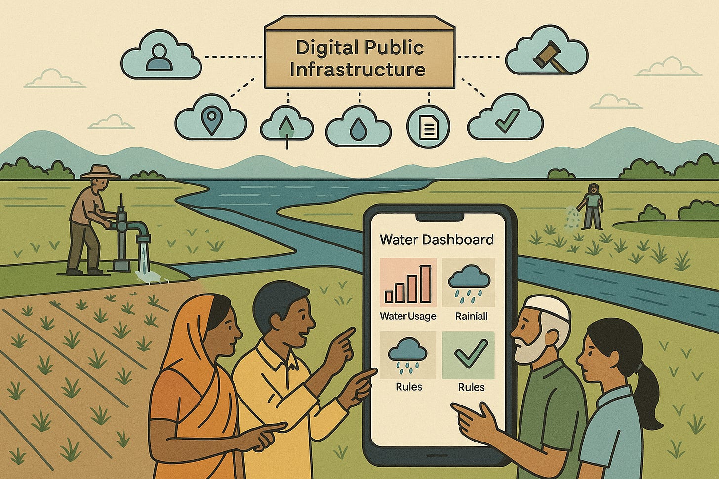 Water Commons Governing the Water Commons in the Digital Age