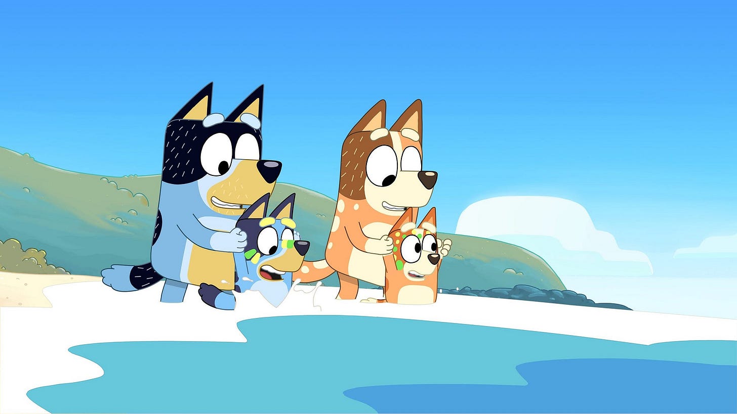 A Research Study Gives Me Another Reason to Watch Bluey With My Kids