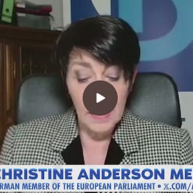 Christine Anderson, MEP: They Are Out To Get You If You Do Not Resist