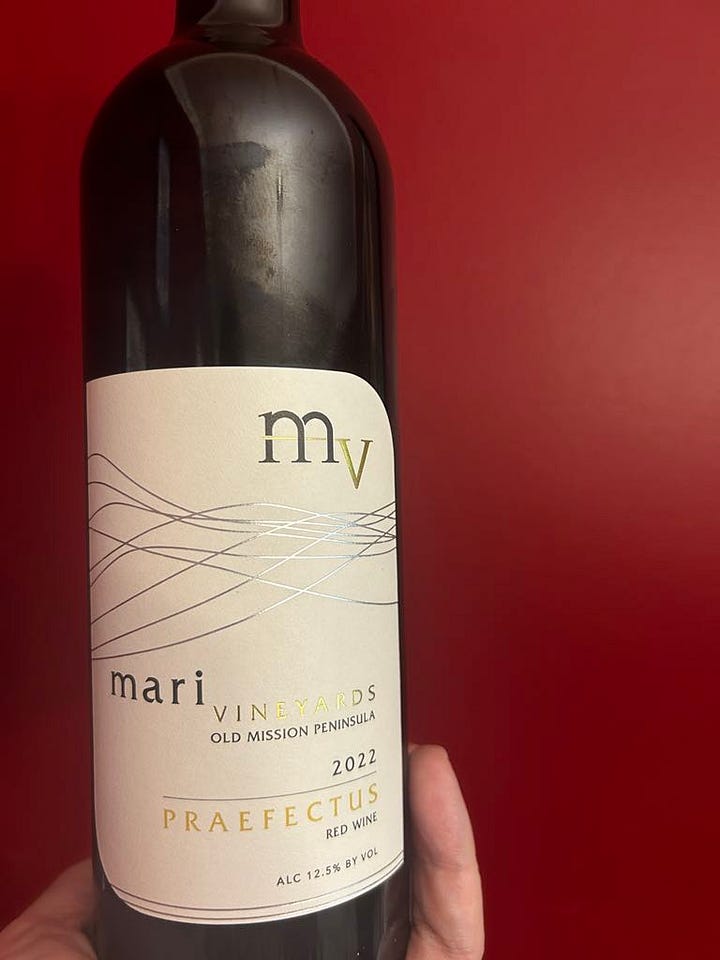 Mari Vineyards red wine