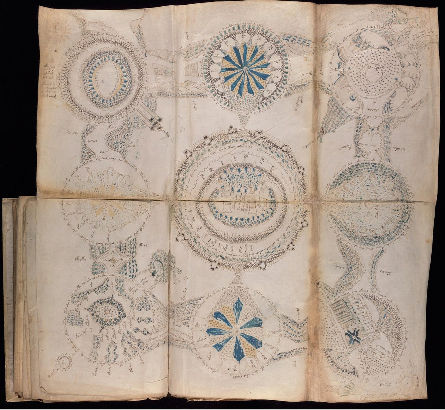 The Voynich manuscript is an illustrated codex hand-written in an ...