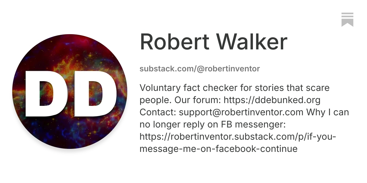 Robert Walker | Substack