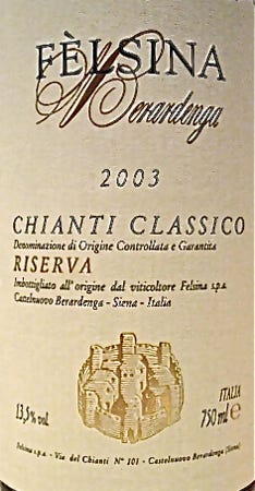 Prima - Felsina Label CU Prima - Felsina Label CU