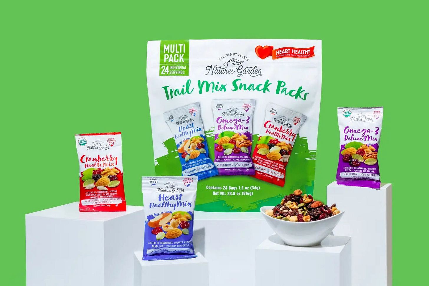 Healthy Trail Mix Snack Packs | Nature's Garden – Nature's Garden