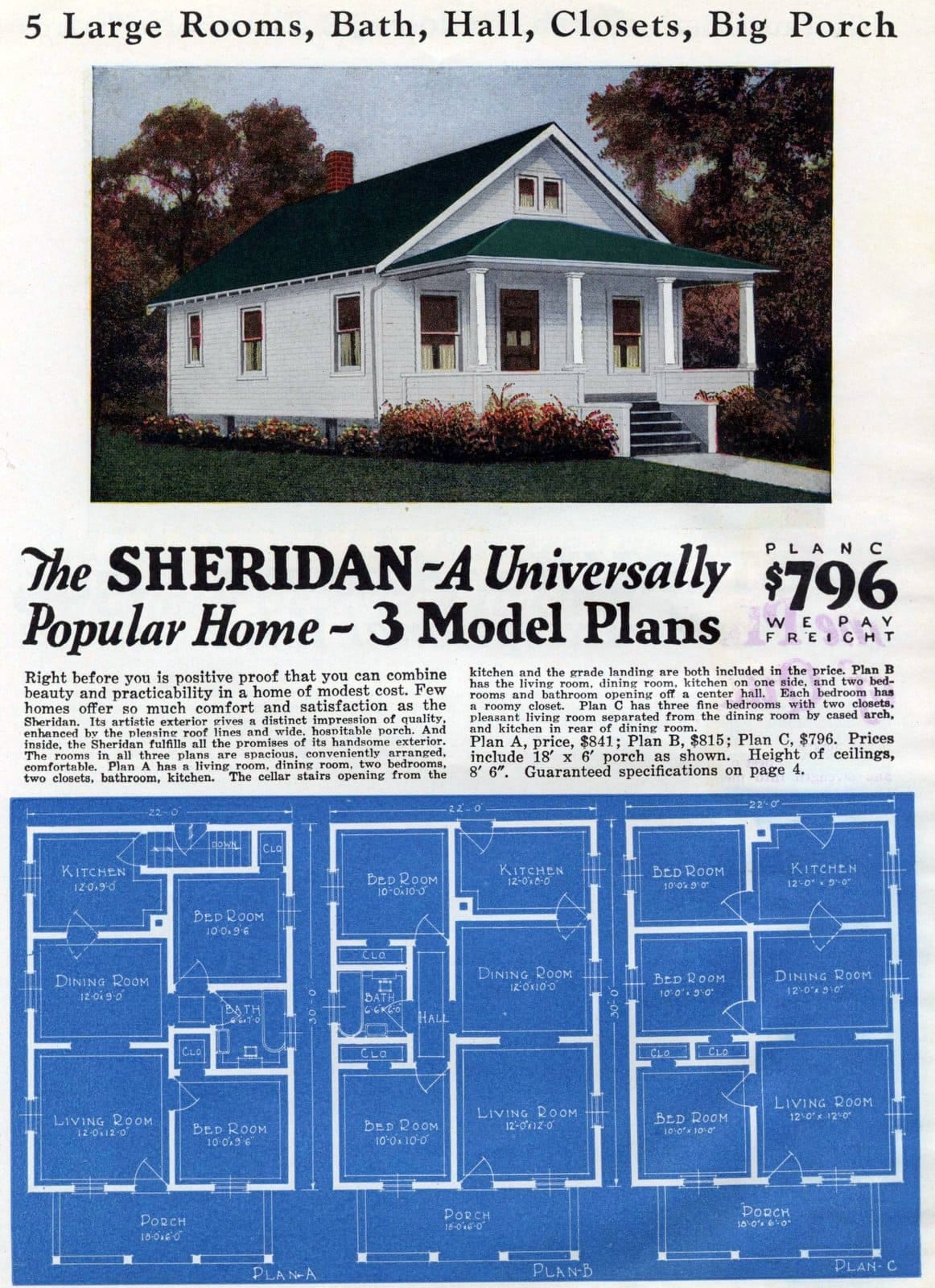 1920s house plans: 74 charming vintage designs that shaped American homes -  Click Americana