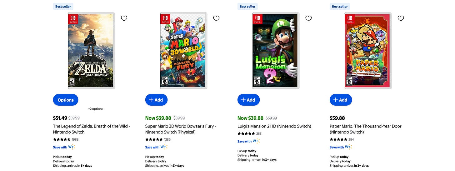 Mario Day deals at Walmart Mario Day deals at Walmart
