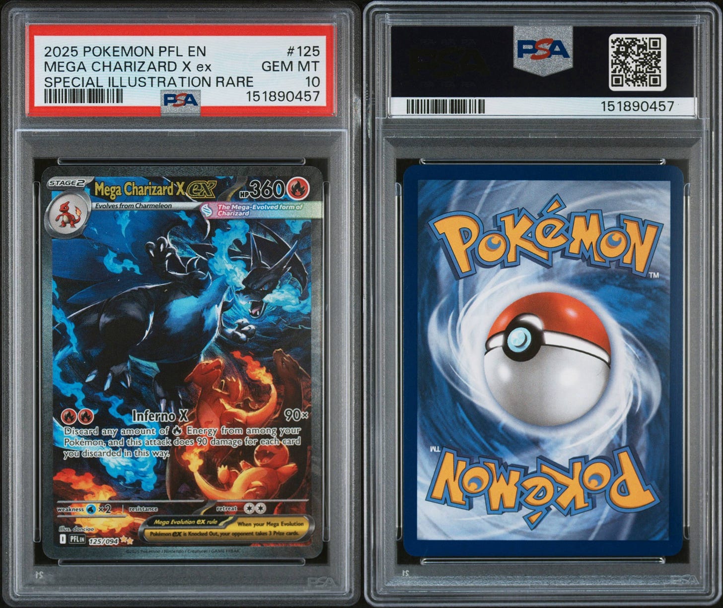 Mega Charizard X ex PSA grading breakdown. Mega Charizard X ex PSA grading breakdown.
