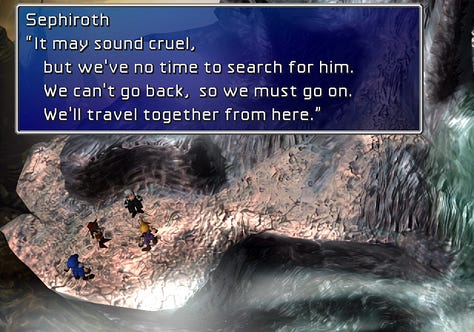 Path to the Nibelheim reactor in the original game and Crisis Core