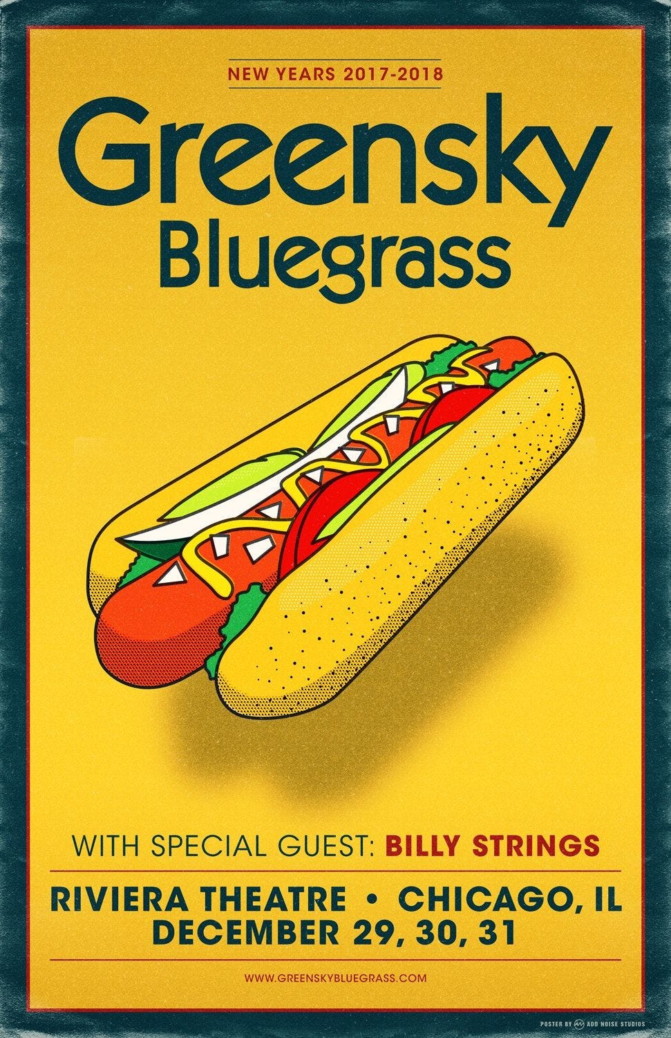 Greensky Bluegrass - New Year's Eve! w/ Billy Strings in Chicago Greensky Bluegrass - New Year's Eve! w/ Billy Strings in Chicago